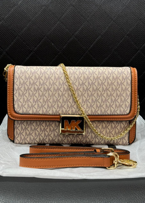 MK Sac à épaule Sonia convertible de taille moyenne à logo