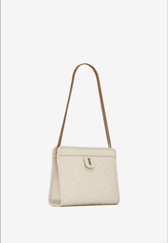 YSL Victoria Quilted Shoulder Bag