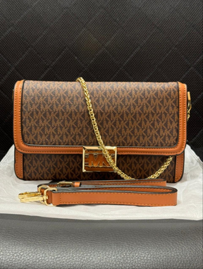 MK Sac à épaule Sonia convertible de taille moyenne à logo