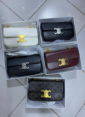 Cêlinë SHOULDER BAG CLAUDE AVEC CHAINE lézard