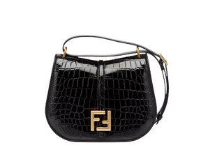 Fêndï C’mon Black crocodile leather bag For Women