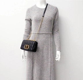 Sac Small Caro Bag
Black Supple Cannage Calfskin