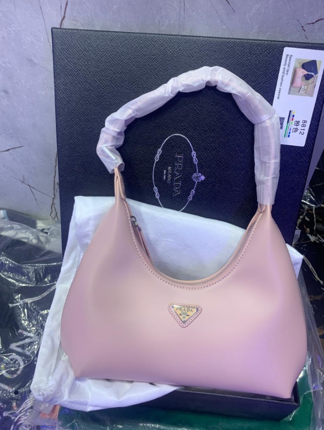 Pr@da Sac à main baguette pour femme