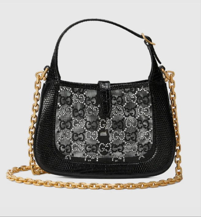 GG Sac Jackie 1961 en lézard petite taille