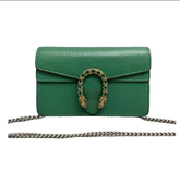 GG Sac à épaule GG Dionysus Vert