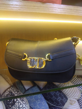 Diôr Premium Quality Small  Besace Bag For Women (Black)