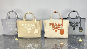 Sac à empiècement en toile de coton