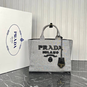 Sac à empiècement en toile de coton