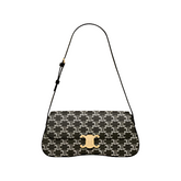 CÊLINË MEDIUM LOLA BAG in Triomphe Canvas Two-Tone