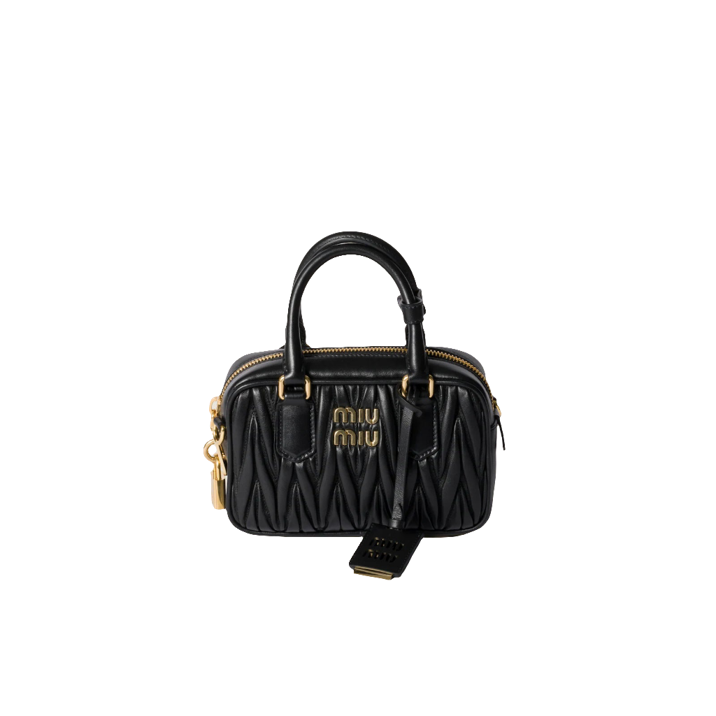 MIÛ MIÜ Arcadie Matelassé nappa bag