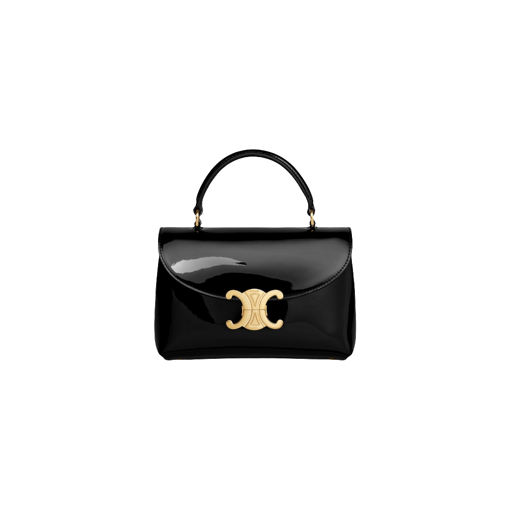 Cêlinë Teen Nino Bag In Patent Calfskin