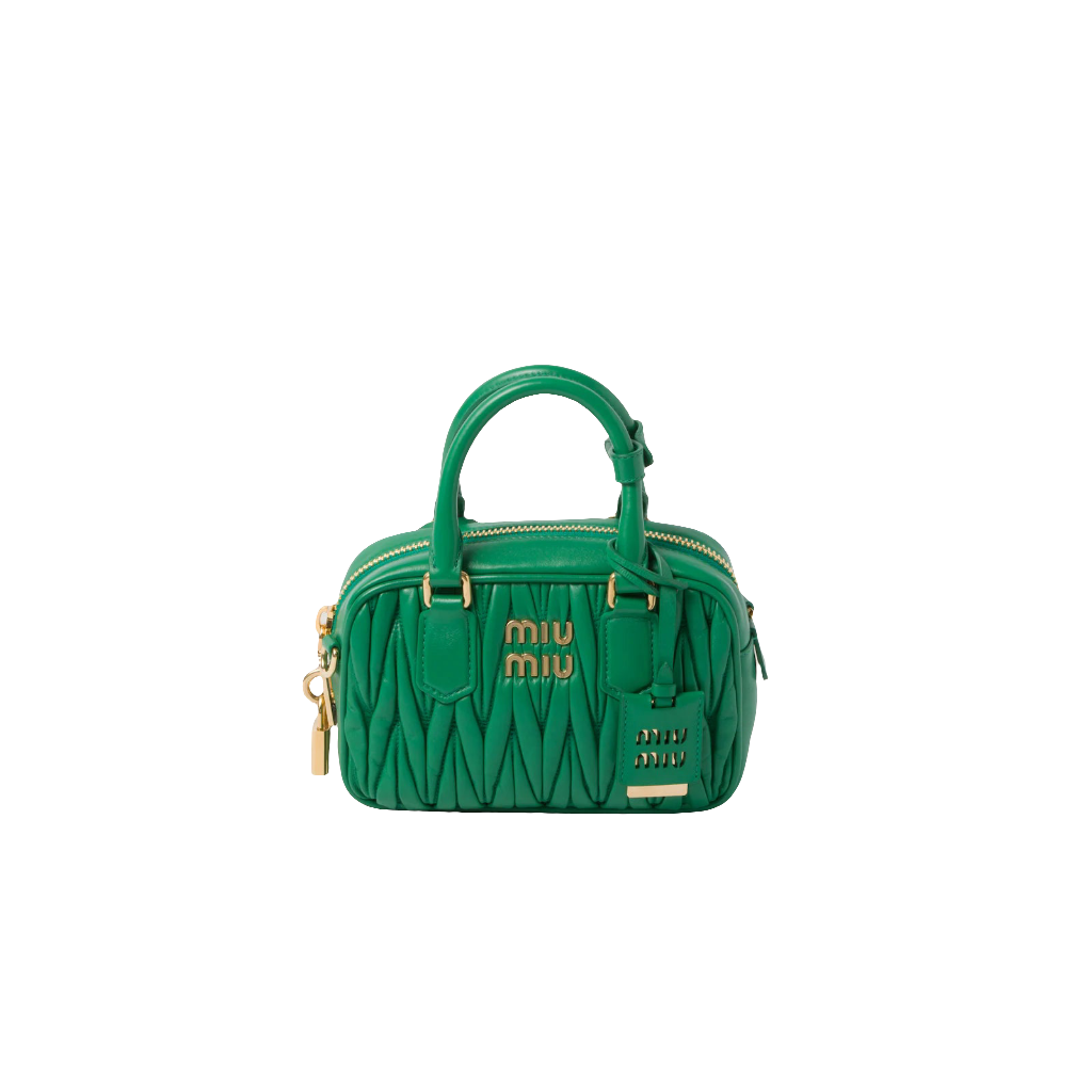 MIÛ MIÜ Sac Arcadie nappa matelassé