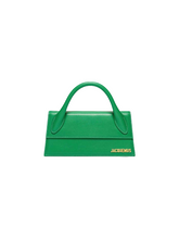 J@cquemus Sac À Main Signature Allongé Green