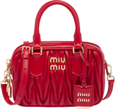 MIÛ MIÜ 
Sac à main Arcadie
Rouge