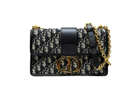 Diôr Sac chaîne 30 Montaigne
Toile jacquard Diôr Oblique Noir