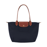 LÔNGCH@MP Le Pliage Cuir M Tote Bag
