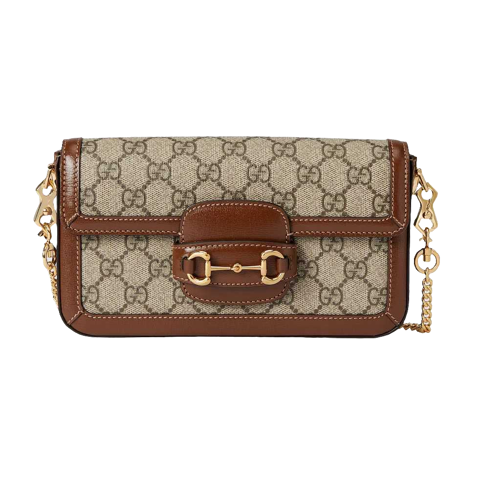 Sac à épaule GG  Horsebit 1955 petite taille