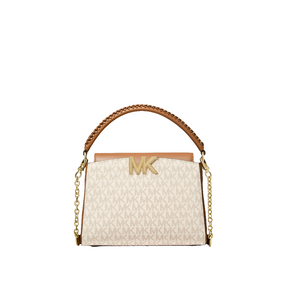 Sac à bandoulière, blanc (blanc), taille unique, vanille/gland