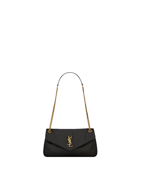 YSL CALYPSO SMALL  D'AGNEAU PLONGÉ
BLACK