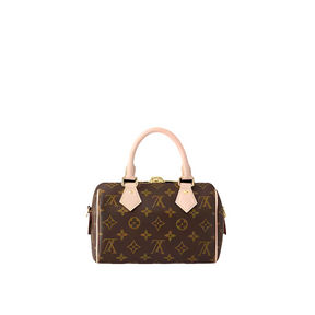 LV Sac Speedy Bandoulière 20 en cuir