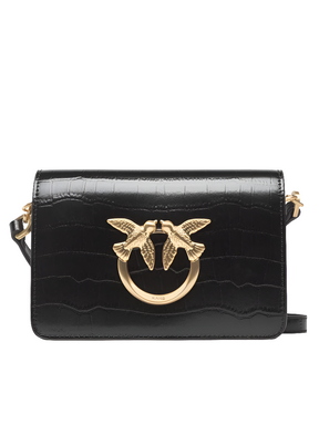 PÏNKÔ Mini sac Love Click Pure Shapes, Noir