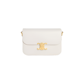 Cêlinë CLASSIQUE TRIOMPHE BAG IN shiny calfskin