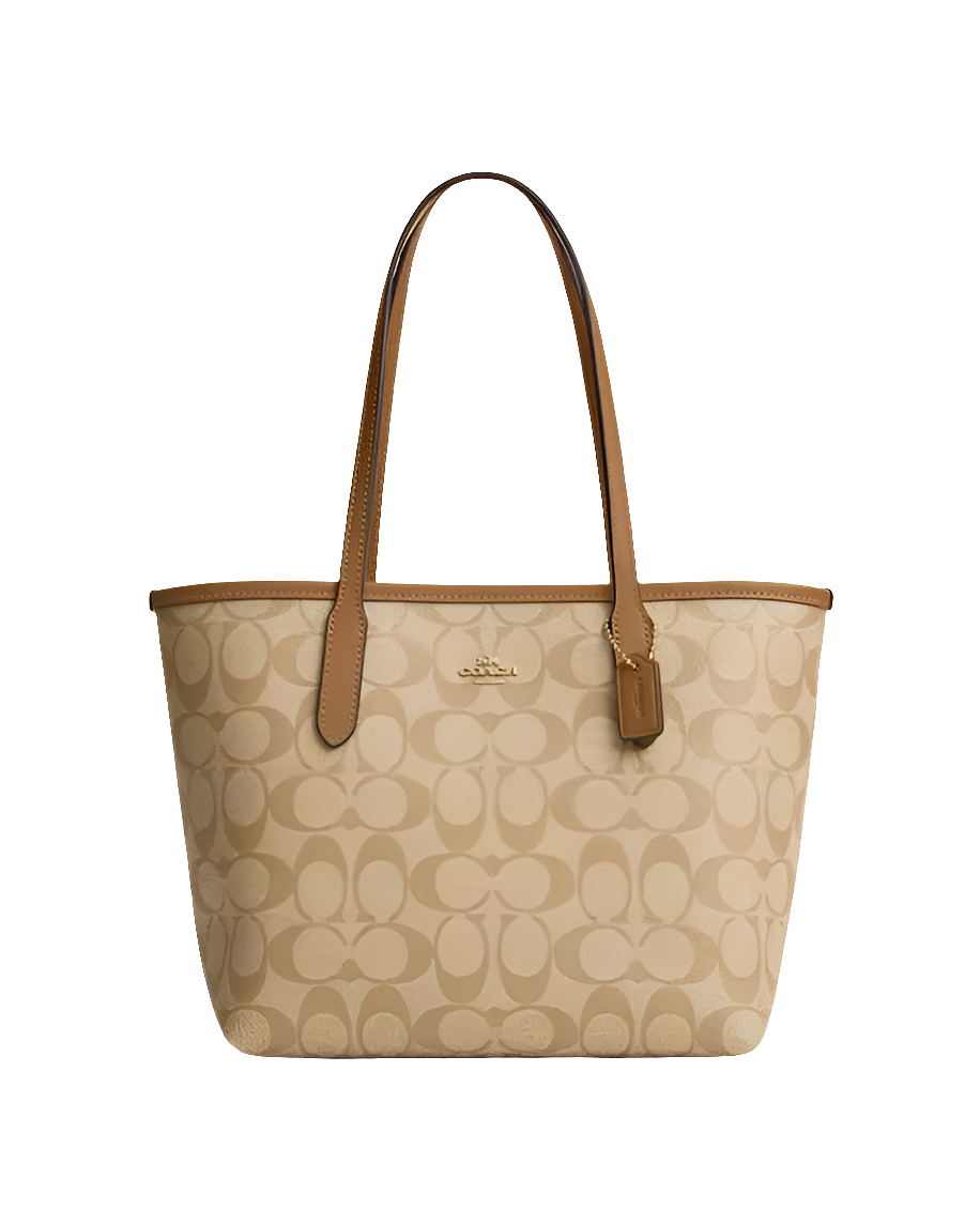 Sac Petit sac fourre-tout de ville en toile signature