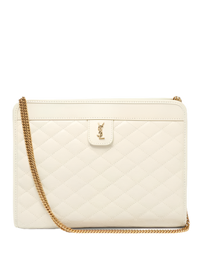 YSL Victoria Quilted Shoulder Bag