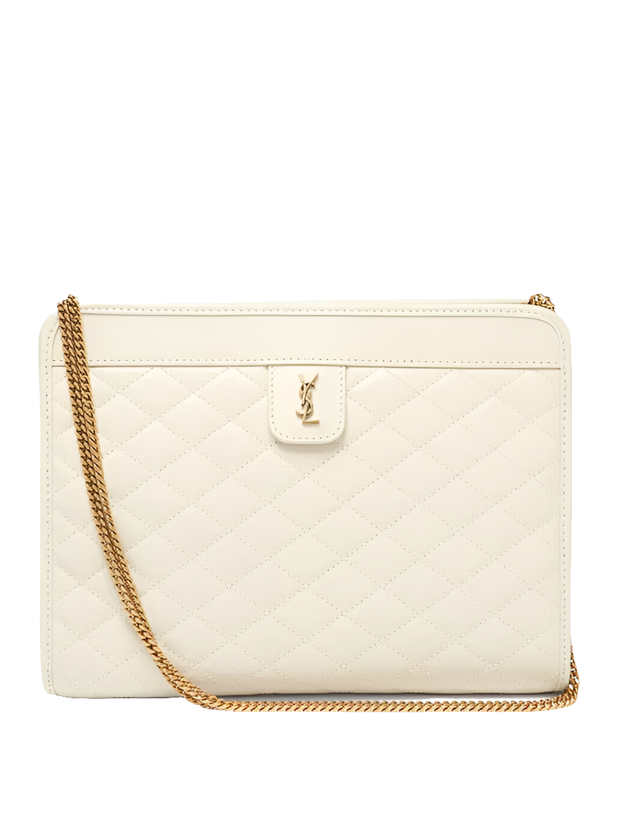 YSL Victoria Quilted Shoulder Bag