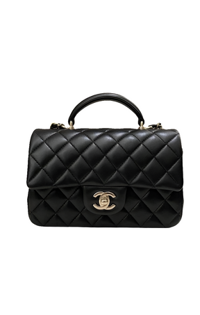Ch@nel
Timeless Classique Top Handle  Sac à main, Noir
