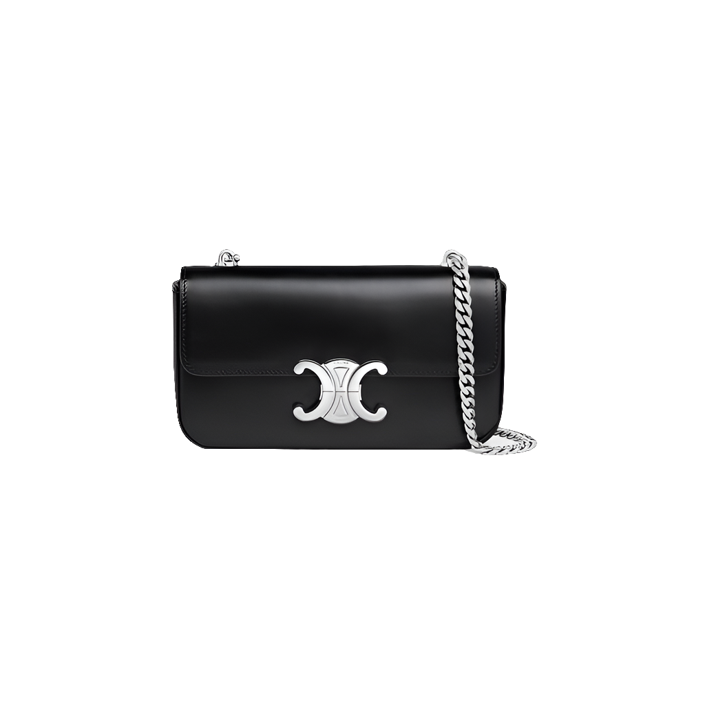 Cêlinë SHOULDER BAG CLAUDE AVEC CHAINE EN veau