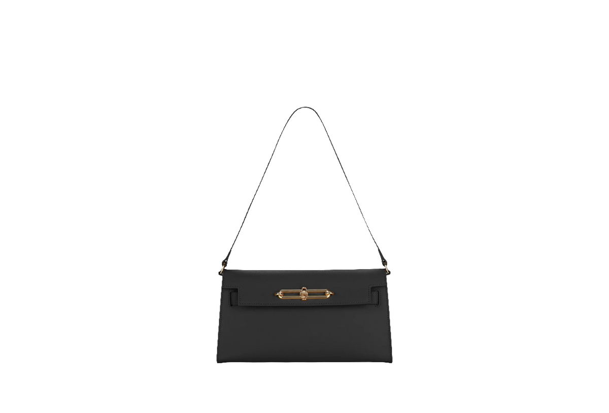 HRMS Sac à bandoulière véritable avec boucle