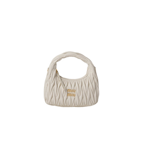 MIÛ MIÜ Sac hobo Wander nappa matelassé