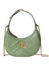 GG marmont half-moon shaped mini bag