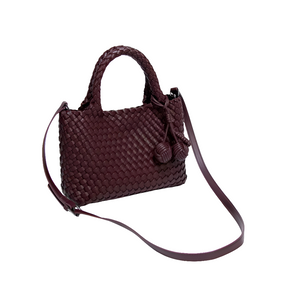 Sac Petit Hobo Bordeaux