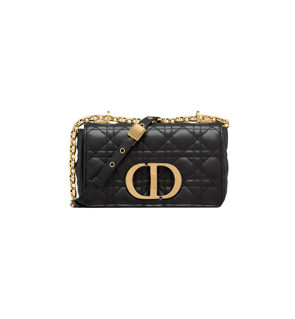 Sac Small Caro Bag
Black Supple Cannage Calfskin