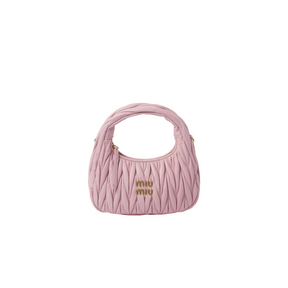 MIÛ MIÜ Sac hobo Wander nappa matelassé