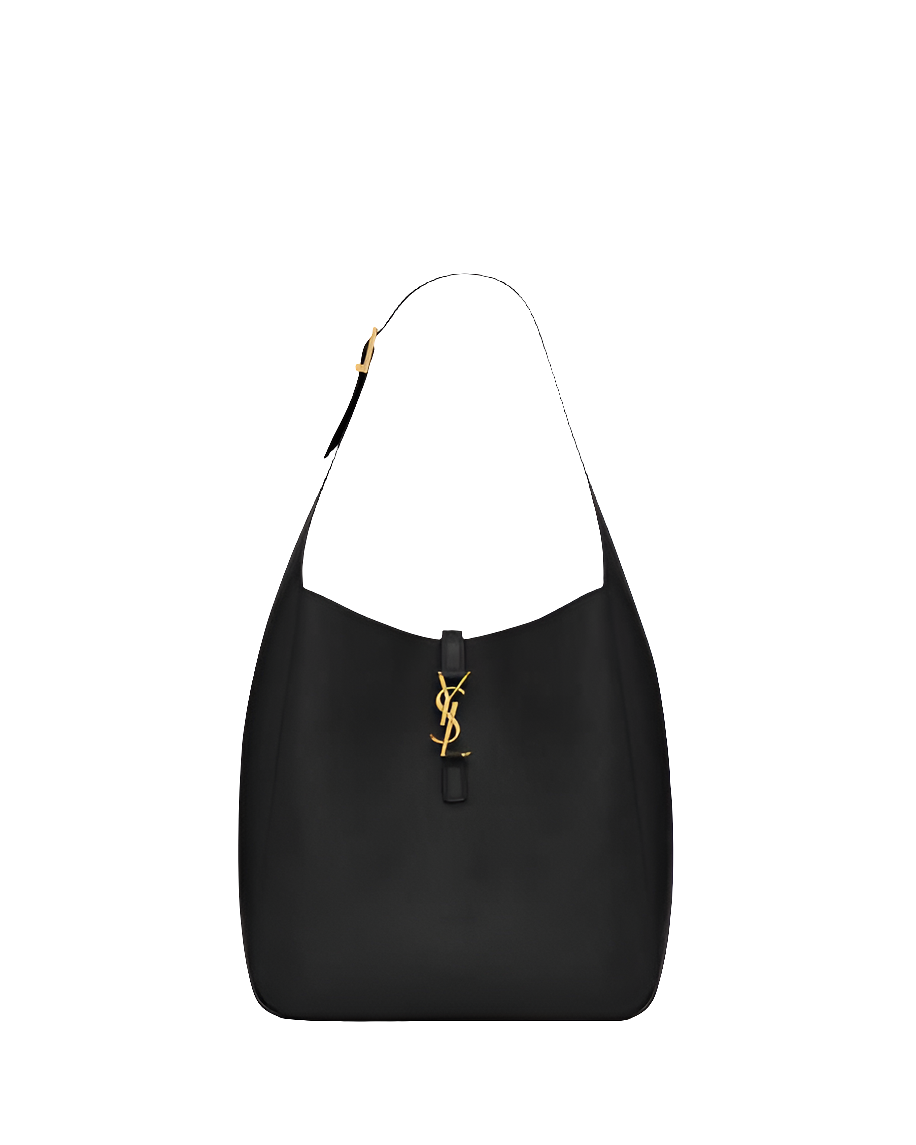 YSL SOUPLE GRAINÉ NOIR