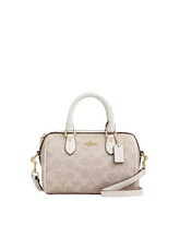 Co@ch Mini sac bandoulière Rowan en toile exclusive