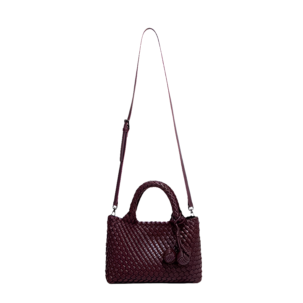 Sac Petit Hobo Bordeaux