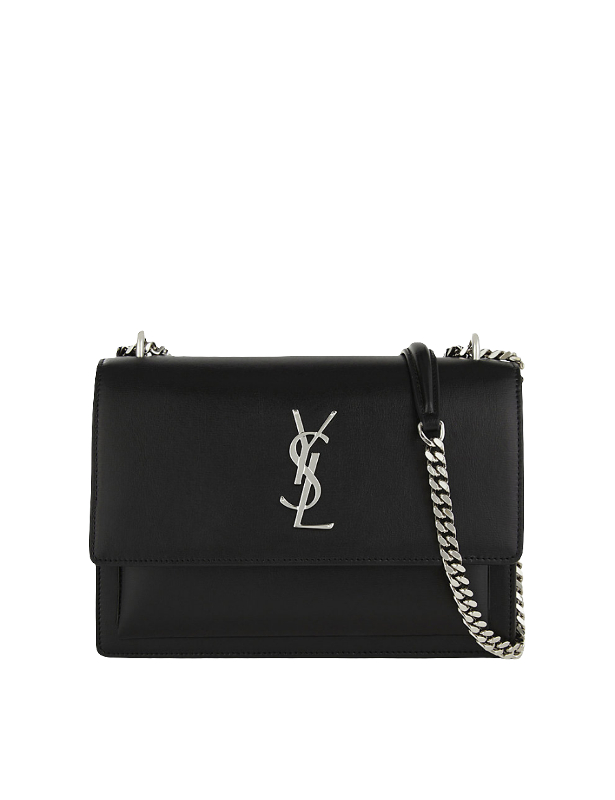 s@int laurent sunset medium  cross-body bag black