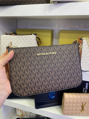 MICH@EL KORS
Mini sac imprimée Jet Set - Marron