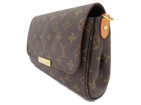 LV Favorite MM Shoulder Bag Brown