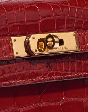 HRMS
Kelly 28 Alligator Rouge Vif