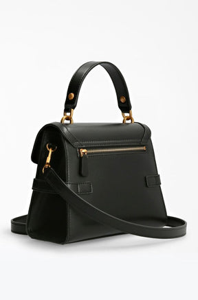 Sac à main Zadie à rabat et poignée supérieure HWVB84 15200 Noir