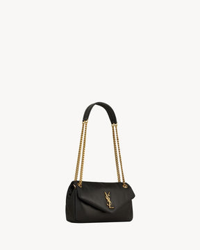 YSL CALYPSO SMALL  D'AGNEAU PLONGÉ
BLACK