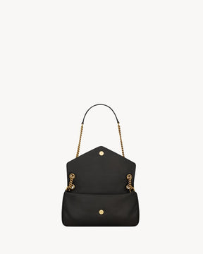 YSL CALYPSO SMALL  D'AGNEAU PLONGÉ
BLACK