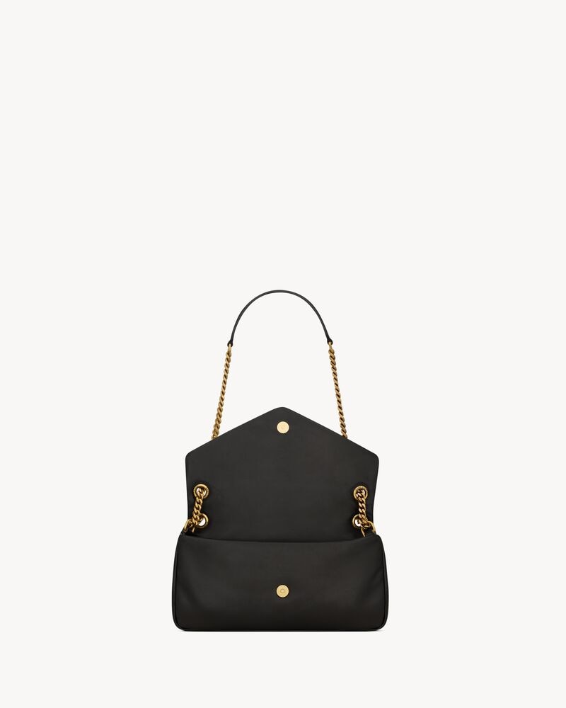 YSL CALYPSO SMALL  D'AGNEAU PLONGÉ
BLACK