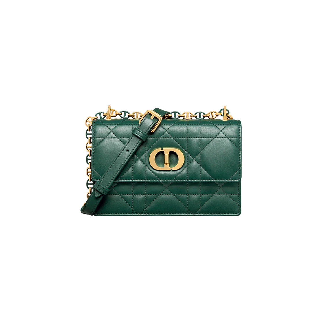Mini sac Diôr Miss Caro vert pin