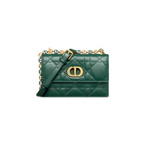 Mini sac Diôr Miss Caro vert pin
